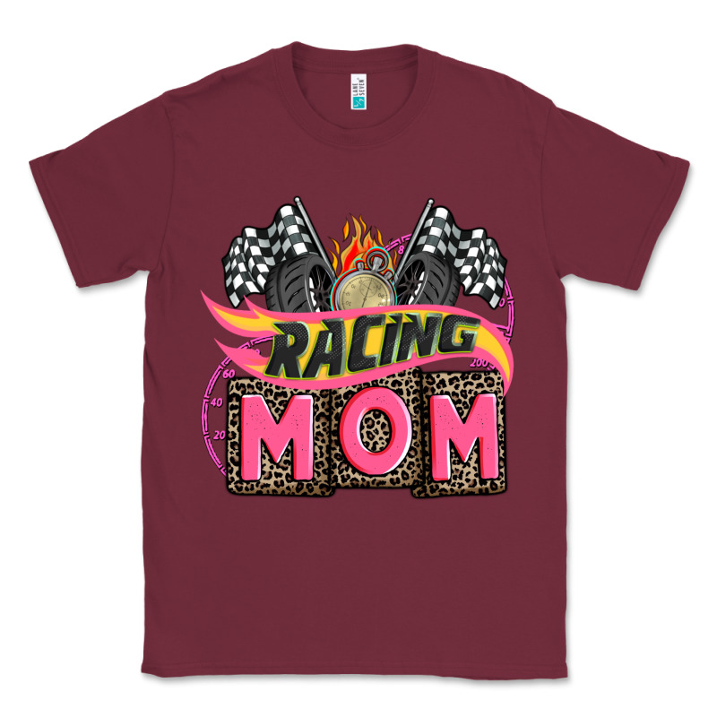 Racing Mom With Racing Oto Equipment Classic Tee by AdoDesignShop | Teevron