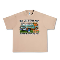 Burro Get Out Of My Way It's Pumpkin Spice Season Urban Heavy Tee - CowhideDigitalArt
