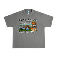 Get Out Of My Way It's Pumpkin Spice Season Urban Heavy Tee | Teevron