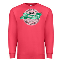 Cardinal reindeer brewed santa approved pink Premium Sweatshirt - MaliasSmallBusiness
