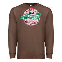 Chestnut reindeer brewed santa approved pink Premium Sweatshirt - MaliasSmallBusiness