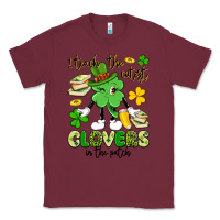 Burgundy i teach the cutest clovers in the patch Classic Tee - Artiststas