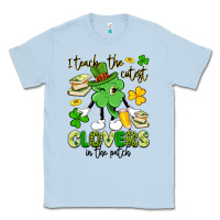 Dusty Blue i teach the cutest clovers in the patch Classic Tee - Artiststas