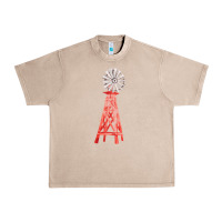 French Oak windmill fa element Urban Heavy Tee - FaDigitalArtStudio