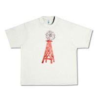 Pistachio windmill fa element Urban Heavy Tee - FaDigitalArtStudio