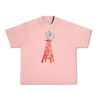 Salmon windmill fa element Urban Heavy Tee - FaDigitalArtStudio