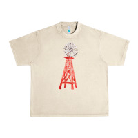 Sandshell windmill fa element Urban Heavy Tee - FaDigitalArtStudio