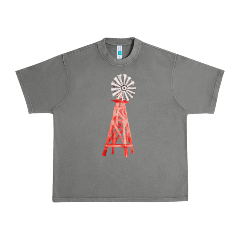 Windmill Fa Element Urban Heavy Tee by FaDigitalArtStudio | Teevron