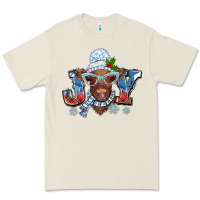 Bone Christmas snow cow joy Premium Tee - BarkalooDesign