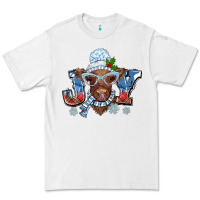 White Christmas snow cow joy Premium Tee - BarkalooDesign