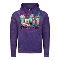 Cloud Purple nurse fuel coffee cups Vintage Hoodie - Zillion Design Studio