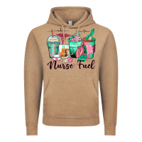 Nurse Fuel Coffee Cups Vintage Hoodie | Teevron