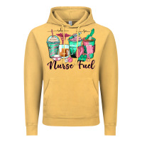 Vintage Mustard nurse fuel coffee cups Vintage Hoodie - Zillion Design Studio