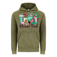 Vintage Olive nurse fuel coffee cups Vintage Hoodie - Zillion Design Studio