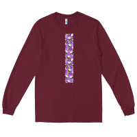 Burgundy Halloween Key Fob Long Sleeve Tee - BundleAndBundleShop