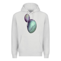 Dove Grey Opunthia Santa Rita Cactus Premium Hoodie - LillyAllenDesigns