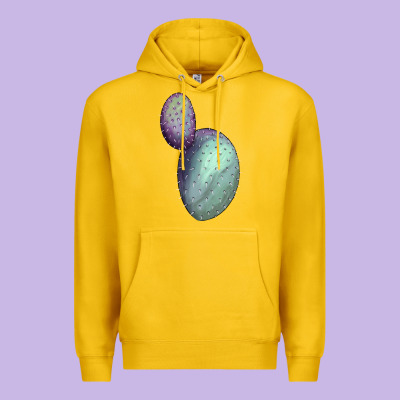 Opunthia Santa Rita Cactus Premium Hoodie Designed By Lillyallendesigns
