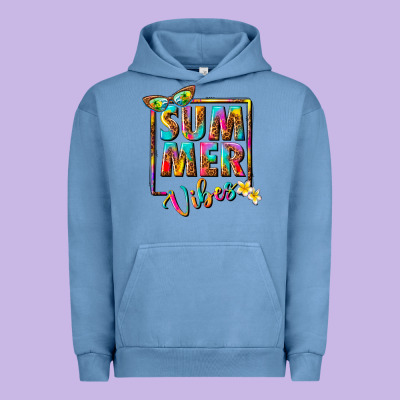 Summer Vibes Urban Hoodie Designed By Nancycooperartshop