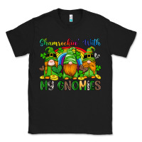 Black shamrockin with my gnomies Classic Tee - Artiststas