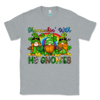 Heather Grey shamrockin with my gnomies Classic Tee - Artiststas