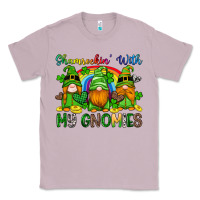 Lilac shamrockin with my gnomies Classic Tee - Artiststas