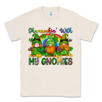 Natural shamrockin with my gnomies Classic Tee - Artiststas