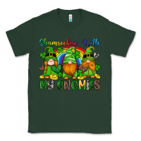 Sports Green shamrockin with my gnomies Classic Tee - Artiststas