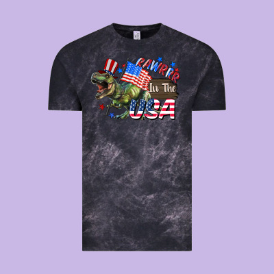 Rawrrr In The Usa 4th Of July Vintage Tee Designed By Cowgirlartshop