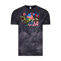 Cloud Black Rawrrr in the USA 4th of july Vintage Tee - CowGirlArtShop