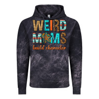 Cloud Black weird moms build character Vintage Hoodie - texasbilliewilder