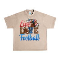French Oak live love american football Urban Heavy Tee - HRA Design Shop