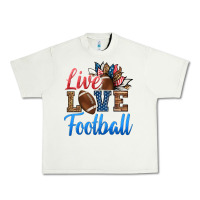Pistachio live love american football Urban Heavy Tee - HRA Design Shop