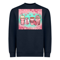 Navy best mom ever coffee cups Heavyweight Sweatshirt - Zillion Design Studio