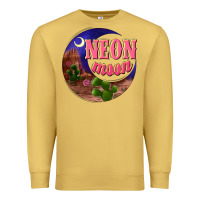 Antique Gold neon moon Premium Sweatshirt - NancyCooperArtShop