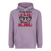 Lavender sorry ladies my heart belongs to mommy Heavyweight Hoodie - MaliasSmallBusiness