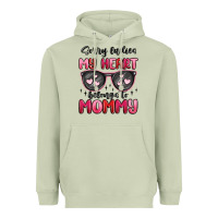 Matcha sorry ladies my heart belongs to mommy Heavyweight Hoodie - MaliasSmallBusiness