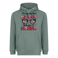 Sorry Ladies My Heart Belongs To Mommy Heavyweight Hoodie | Teevron