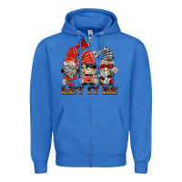 True Royal let it be ladybug gnomies Zipper Hoodie - BarkalooDesign