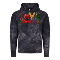 Cloud Black love christmas teacher Vintage Hoodie - RanaPortraitStore