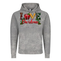 Cloud Rock love christmas teacher Vintage Hoodie - RanaPortraitStore