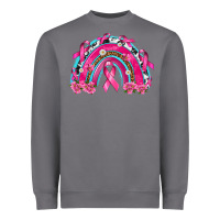 Storm Breast Cancer Rainbow Heavyweight Sweatshirt - texasbilliewilder