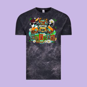 Best Bus Driver Ever Vintage Tee Designed By Adodesignshop