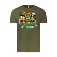 Vintage Olive best bus driver ever Vintage Tee - AdoDesignShop