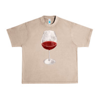 French Oak wine glass fa element Urban Heavy Tee - FaDigitalArtStudio