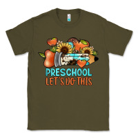 Army Green preschool let's do this Classic Tee - JahusDesignShop