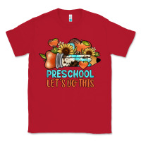 Red preschool let's do this Classic Tee - JahusDesignShop