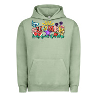 Pigment Oil Green summer looks good on me Urban Hoodie - NancyCooperArtShop