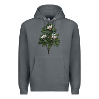Rock Magnolia Flower Illustrations Premium Hoodie - LillyAllenDesigns