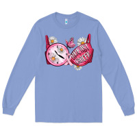 Colony Blue Hour Breast Cancer Bra Long Sleeve Tee - Artiststas