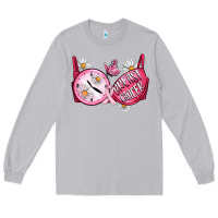 Moon Dust Hour Breast Cancer Bra Long Sleeve Tee - Artiststas